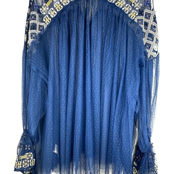 Free People Joyride sheer long sleeve top - Picture 7 of 7